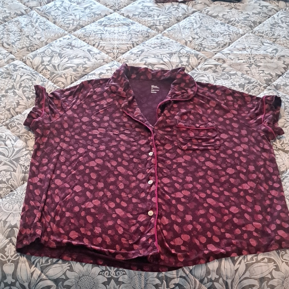 Stars Above Two Piece Pajama Set Size XL